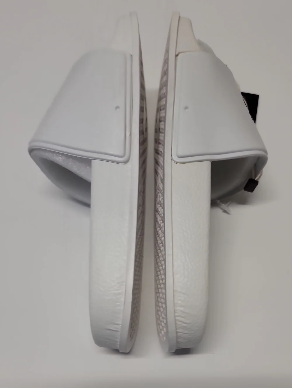 Roberto Cavalli White Logo Slide Sandals for Big Kid US 1.5 - 2 NEW IN BOX
